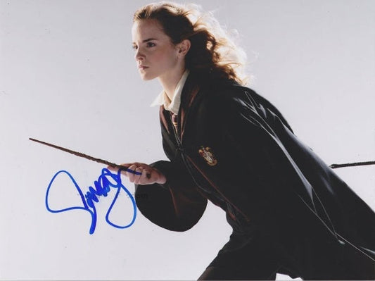 Emma Watson signed photo movie scene Boston memorabilia