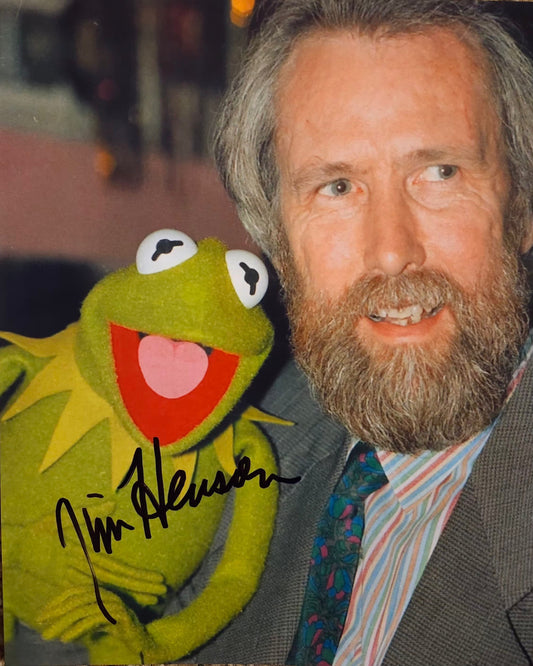 Jim Henson signed photo Boston memorabilia