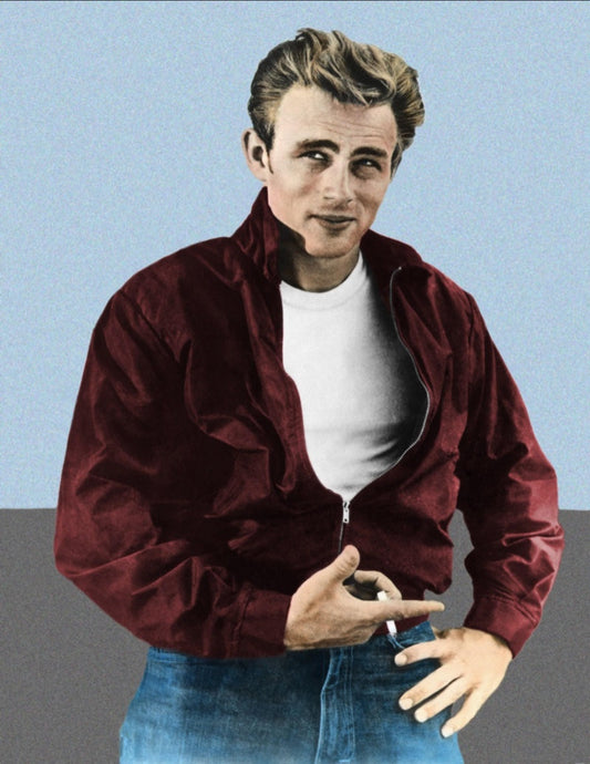 James Dean color photo by Boston memorabilia