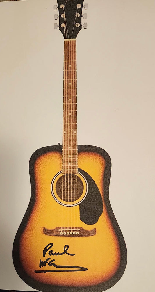Be an expert on Paul McCartney signed photos and autographs
