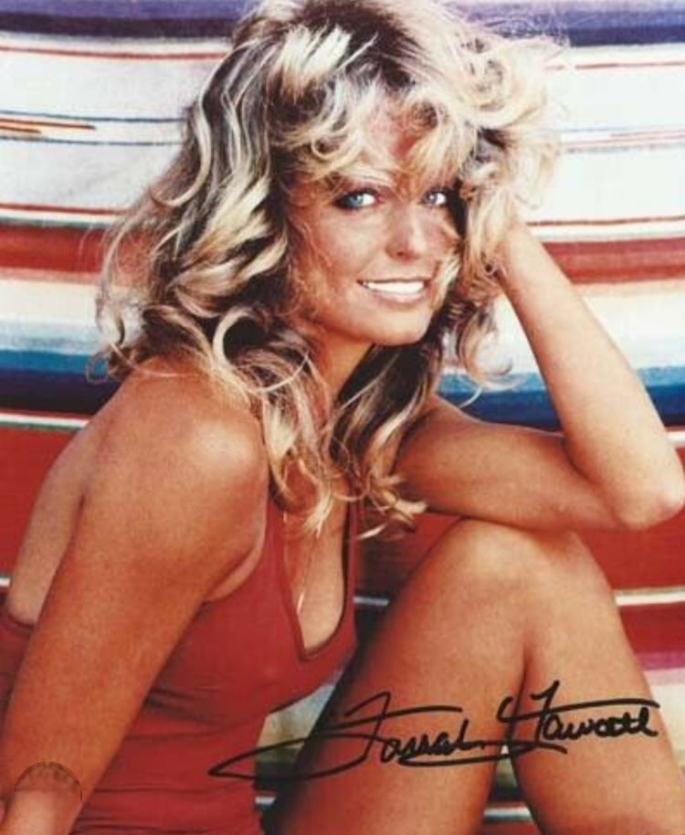 FARRAH FAWCETT Signed Photos and Autographs $119