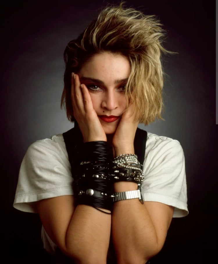 Madonna photo hands on face movie image Boston memorabilia