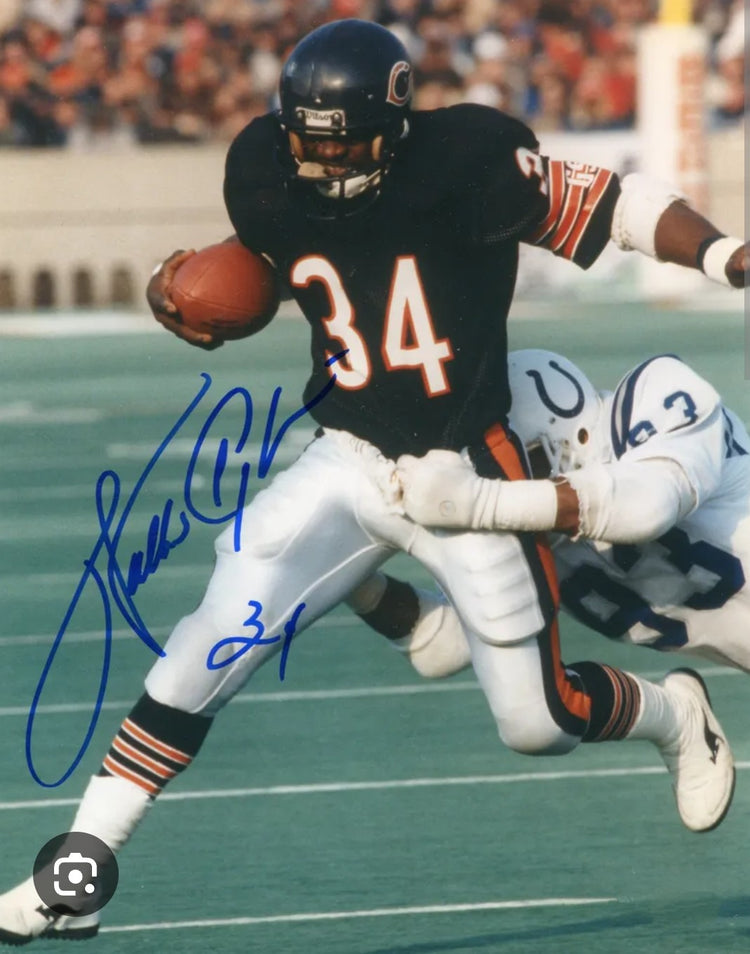 WALTER PAYTON Signed Photos and Autographs $149