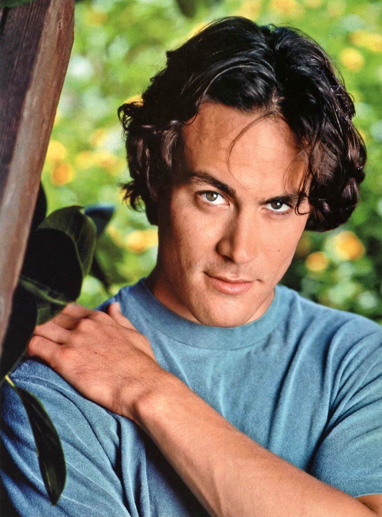 Brandon Lee photo arm over shoulder blue shirt Boston memorabilia