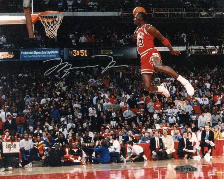 michael jordan flying dunk photo from boston memorabilia