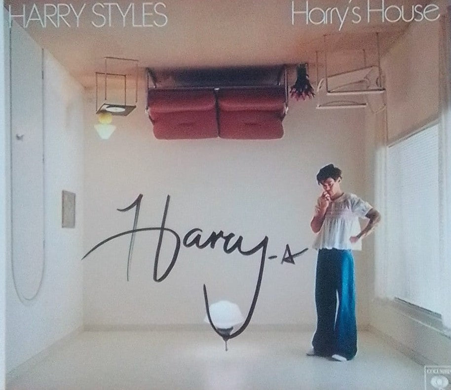 HARRY STYLES signed autographed album COA Hologram Harry's house