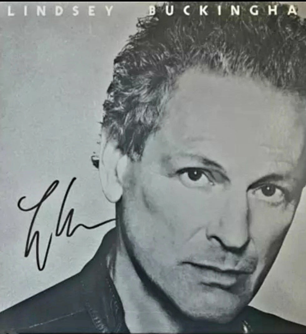 Lindsey Buckingham signed album black marker