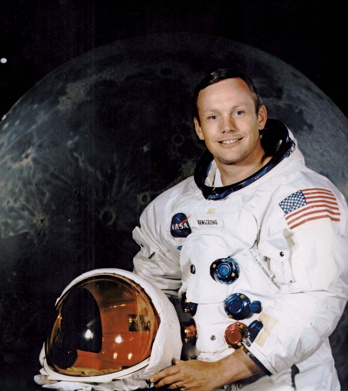 NEIL ARMSTRONG signed autographed photo paper cut COA Hologram