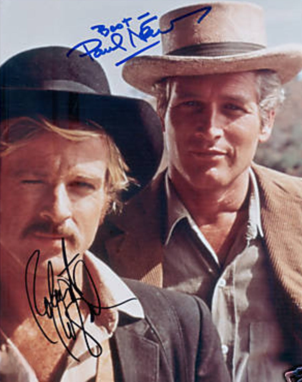 Butch Cassidy and the Sundance Kid cast signed photo Boston memorabilia