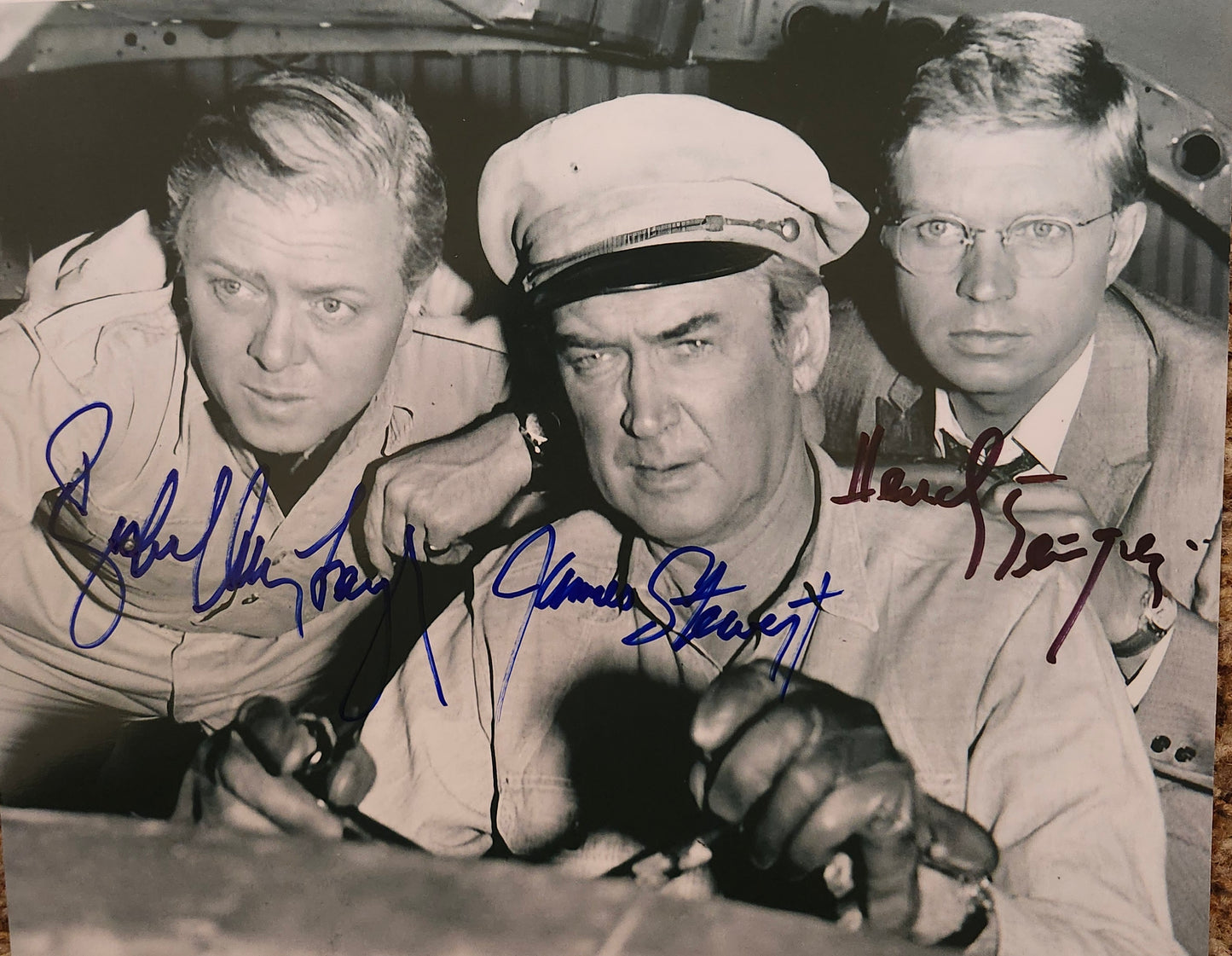 The Flight of the Phoenix cast signed photo Boston memorabilia