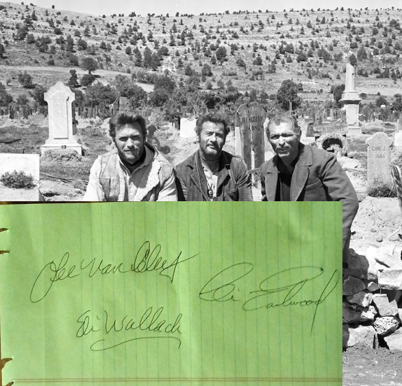 THE GOOD THE BAD AND THE UGLY CAST signed autographed photo COA Hologram Boston memorabilia