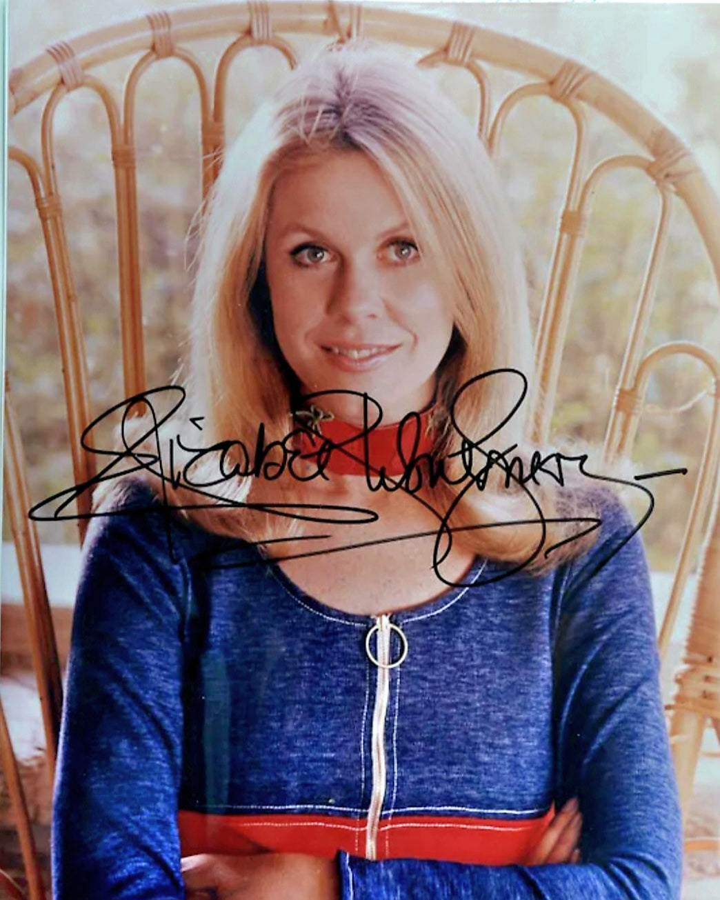 ELIZABETH MONTGOMERY signed autographed photo COA Hologram
