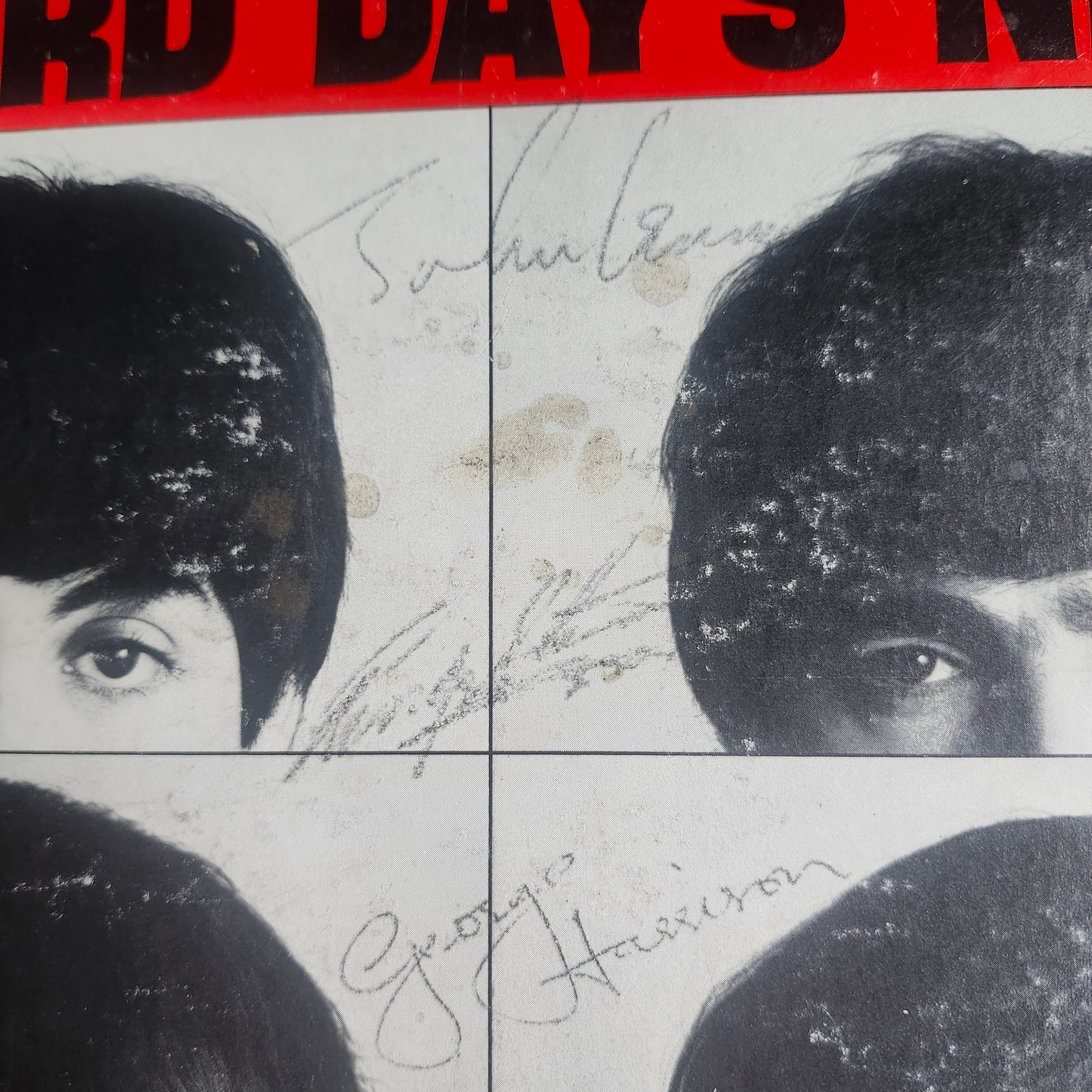 THE BEATLES Signed Album COA Hologram