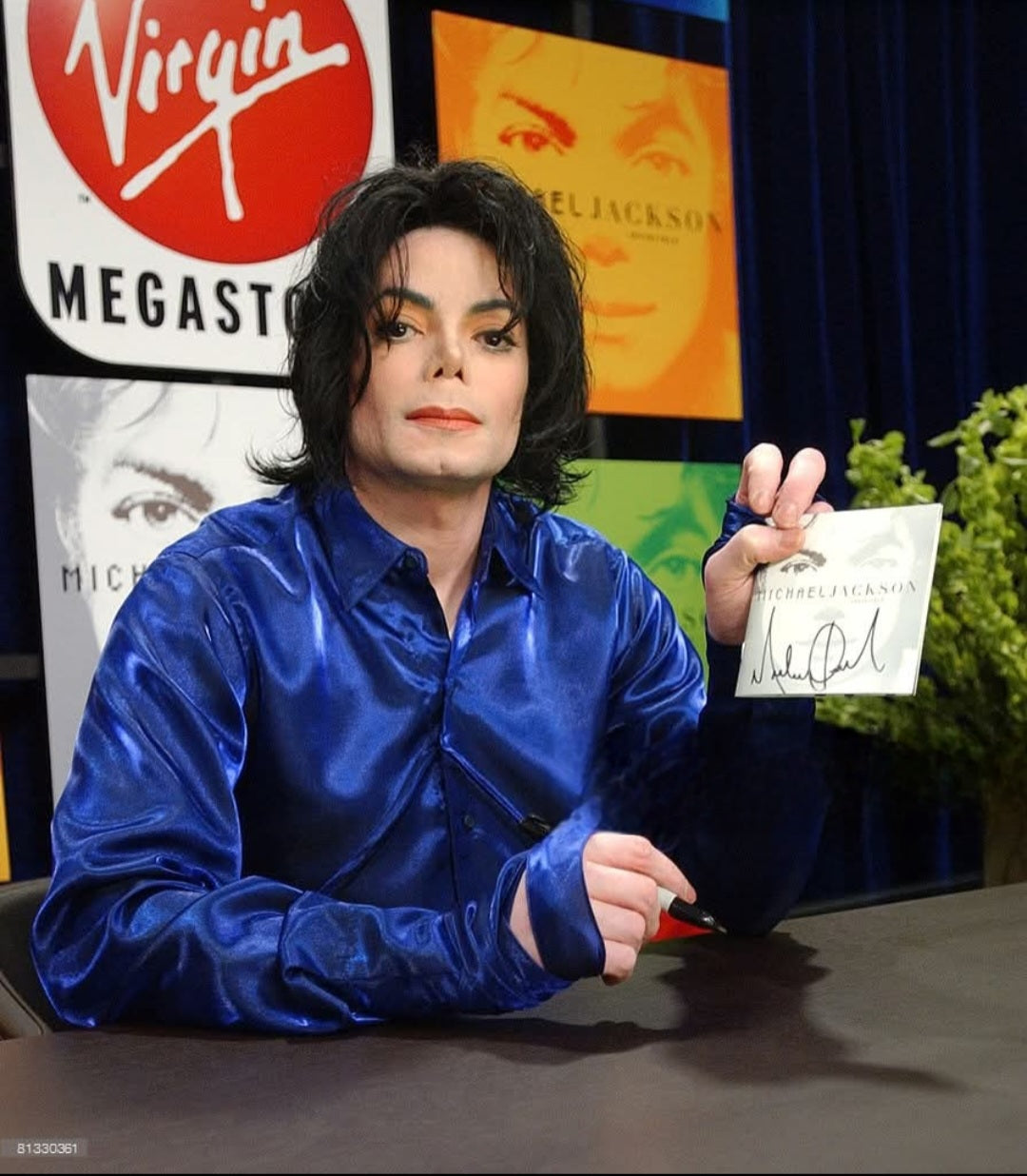MICHAEL JACKSON Signed CD COA Hologram