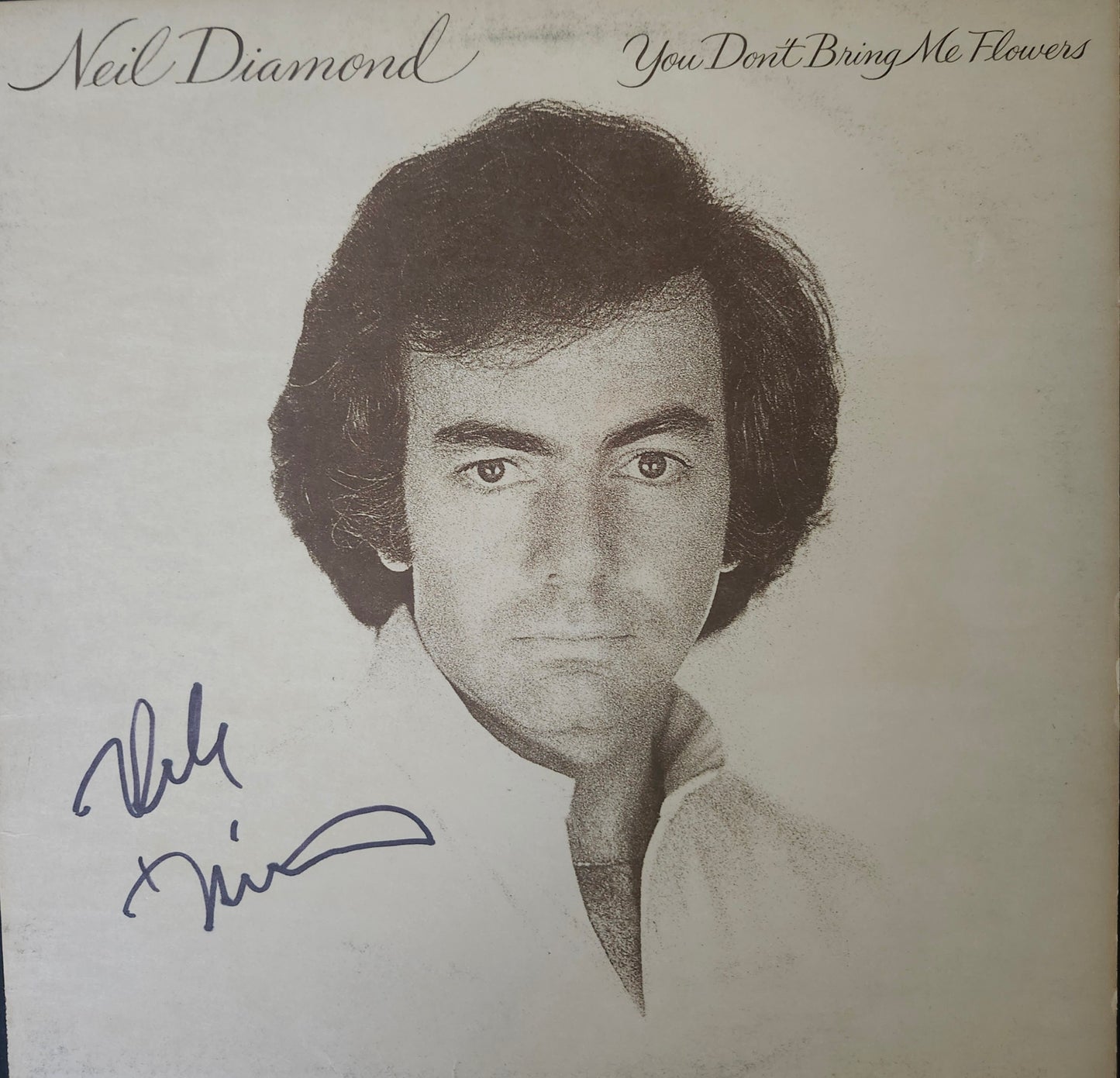 NEIL DIAMOND signed autographed Album COA Hologram