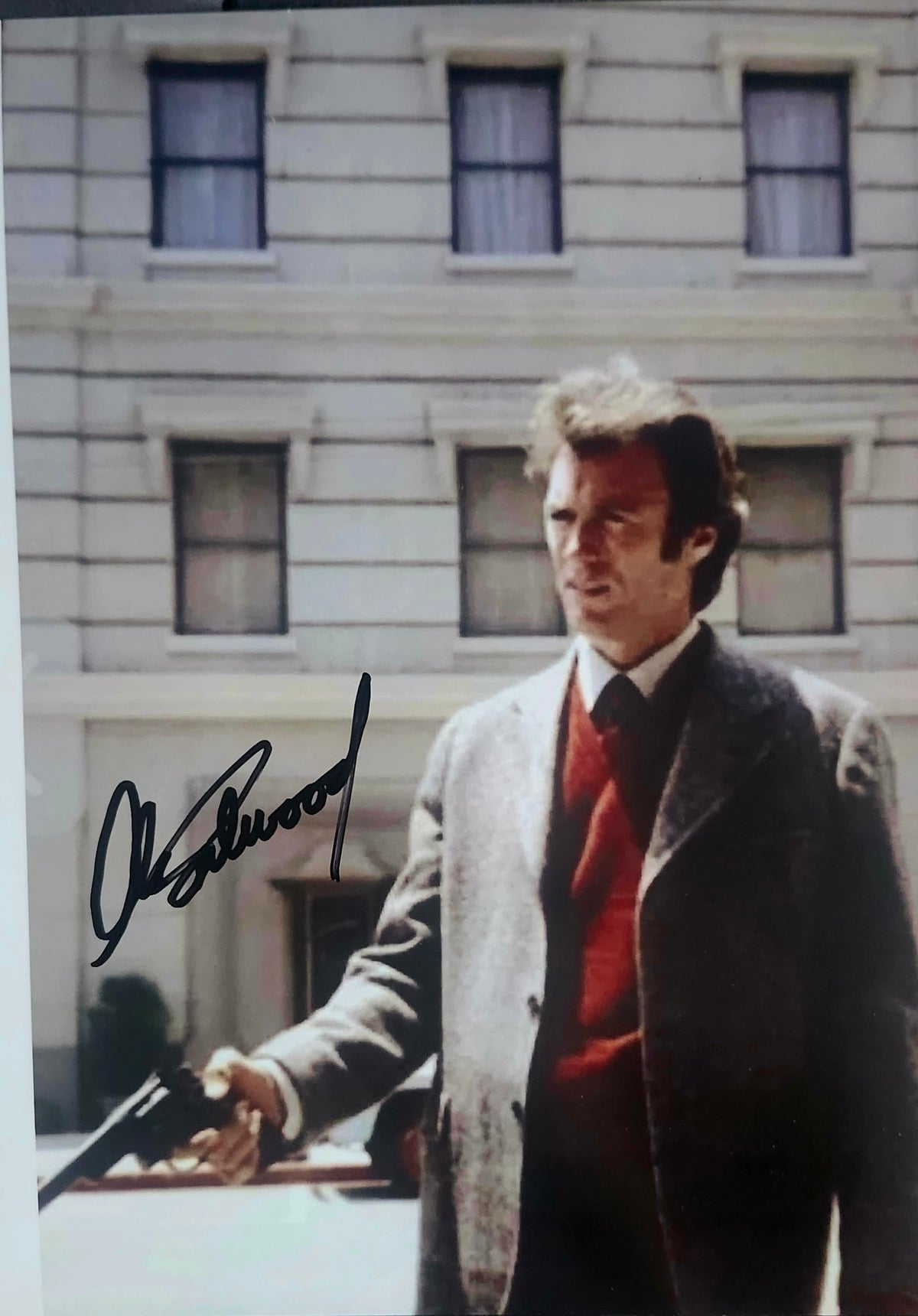 CLINT EASTWOOD Signed Autographed Photo Dirty Harry COA hologram