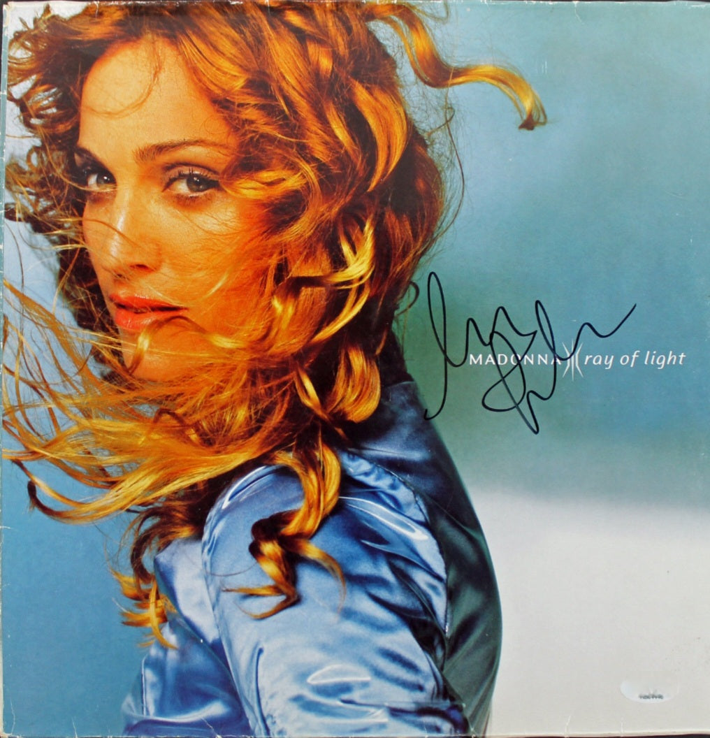 Madonna Signed Autographed Album Ray of Light COA Hologram