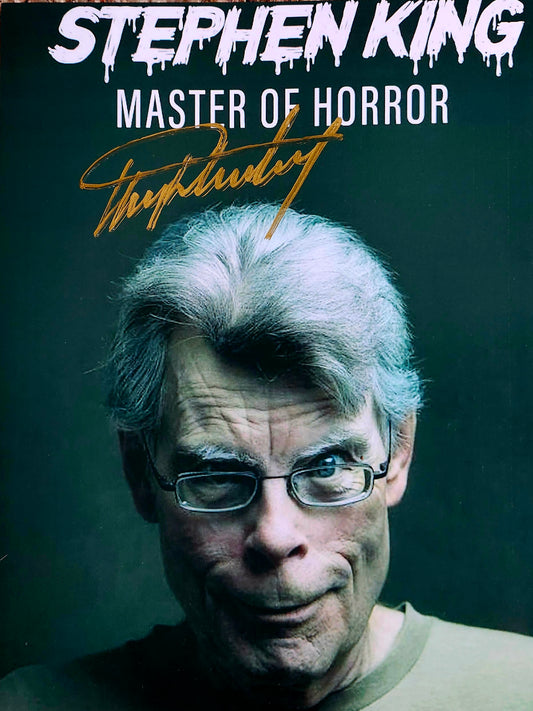 STEPHEN KING Signed Autographed Photo Master Horror COA Hologram