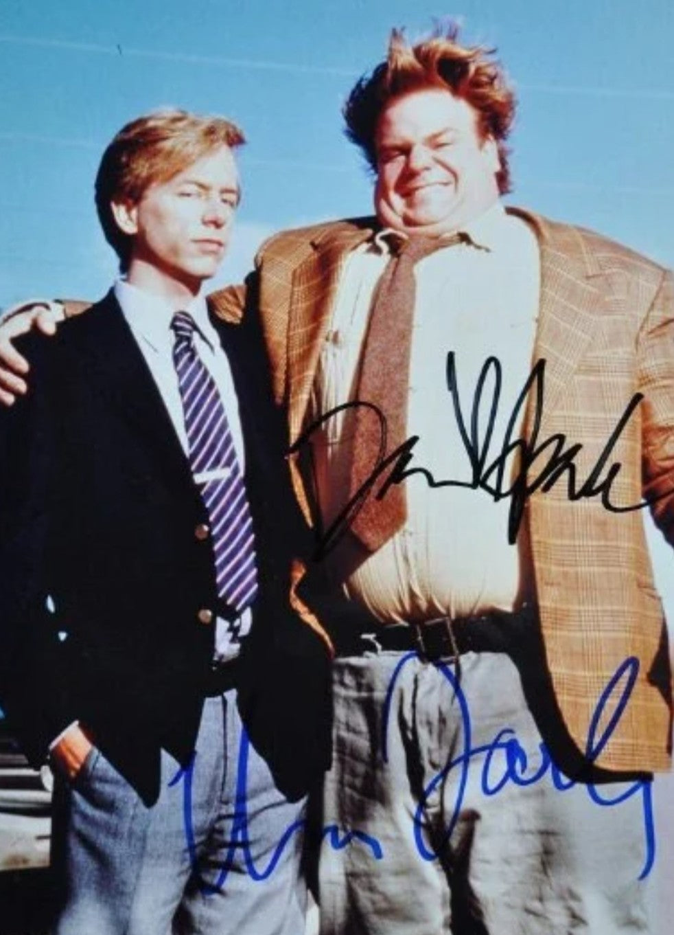 CHRIS FARLEY DAVID SPADE signed autographed photo COA Hologram