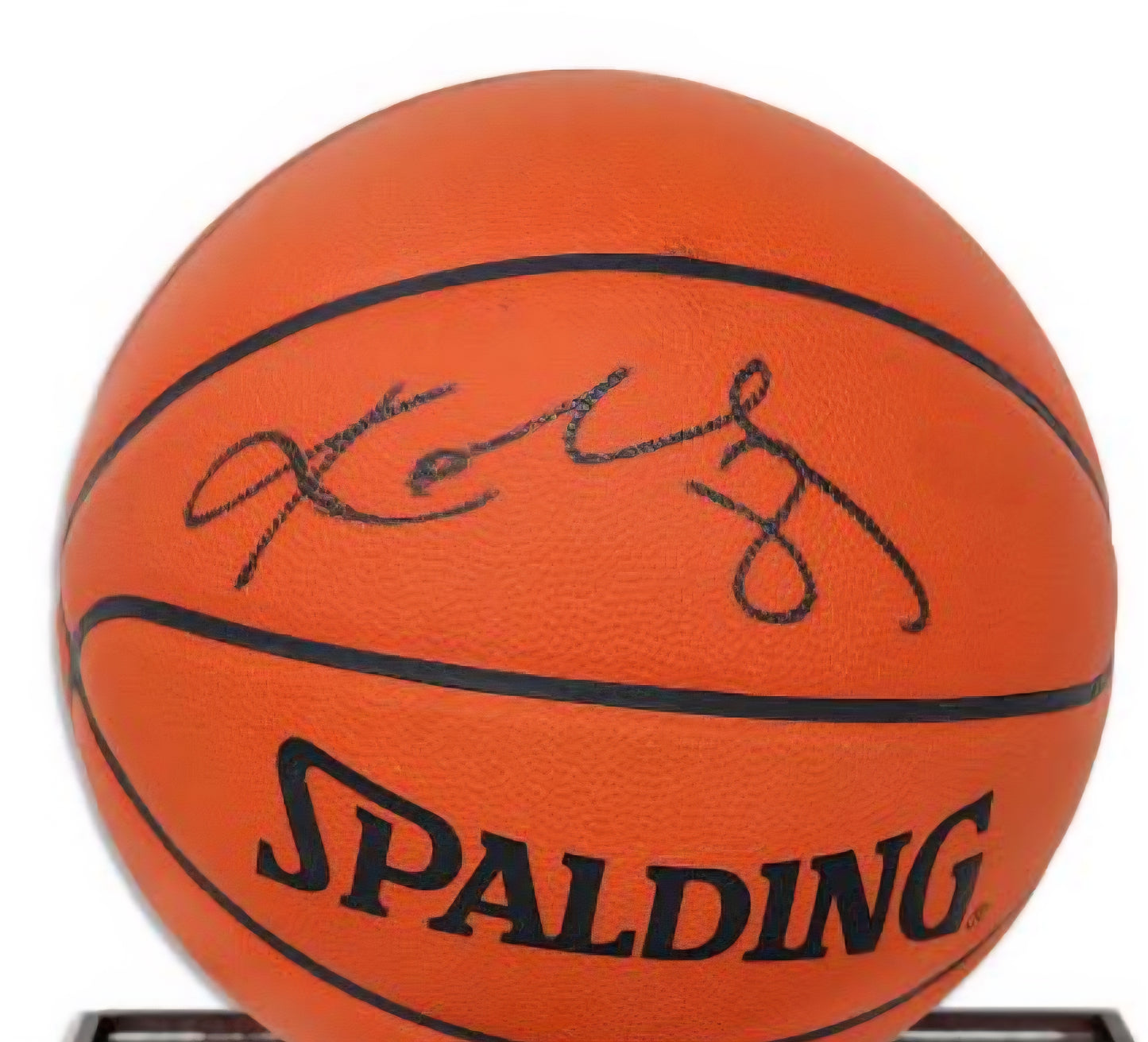 Kobe Bryant Signed Basketball COA Hologram