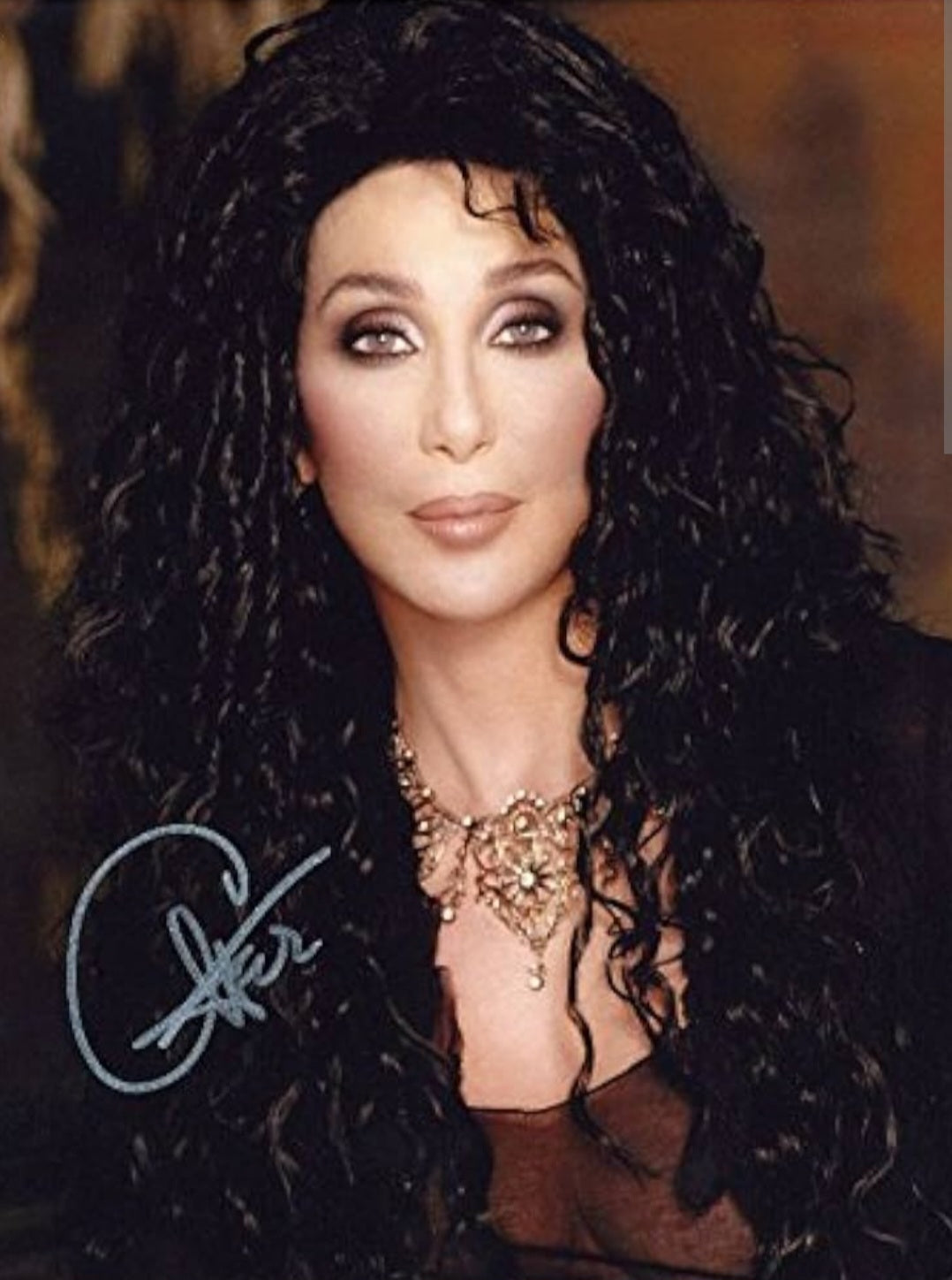 CHER signed autographed photo COA Hologram