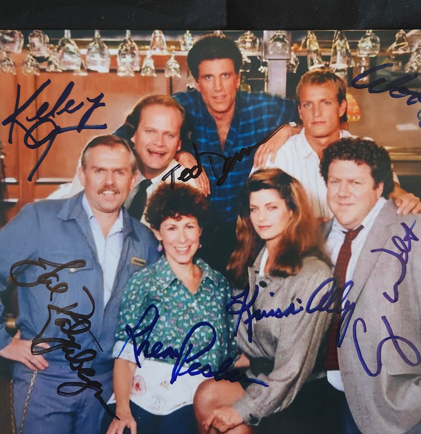 CHEERS CAST signed autographed photo COA Hologram