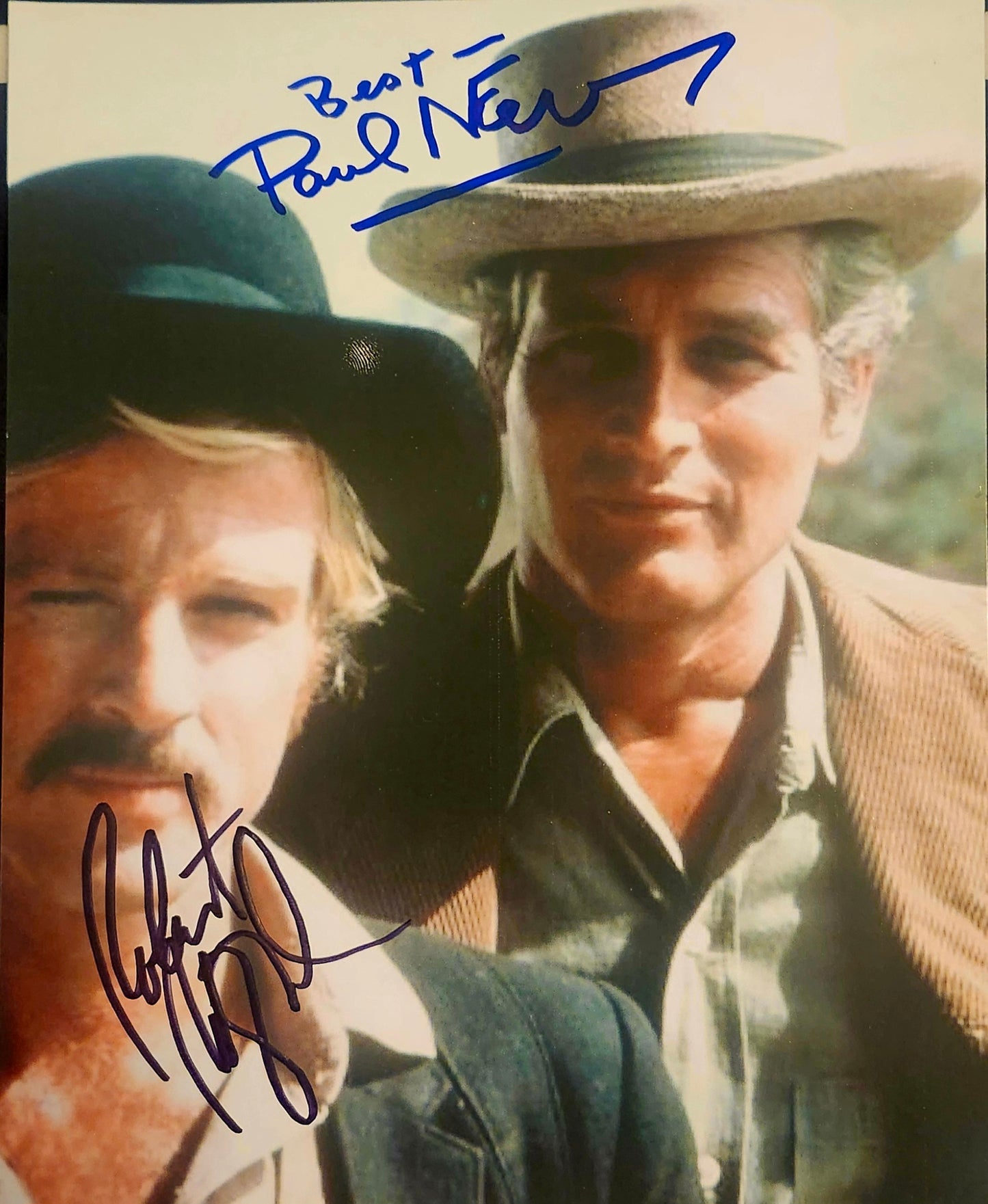 BUTCH CASSIDY AND THE SUNDANCE KID signed autographed photo COA Hologram