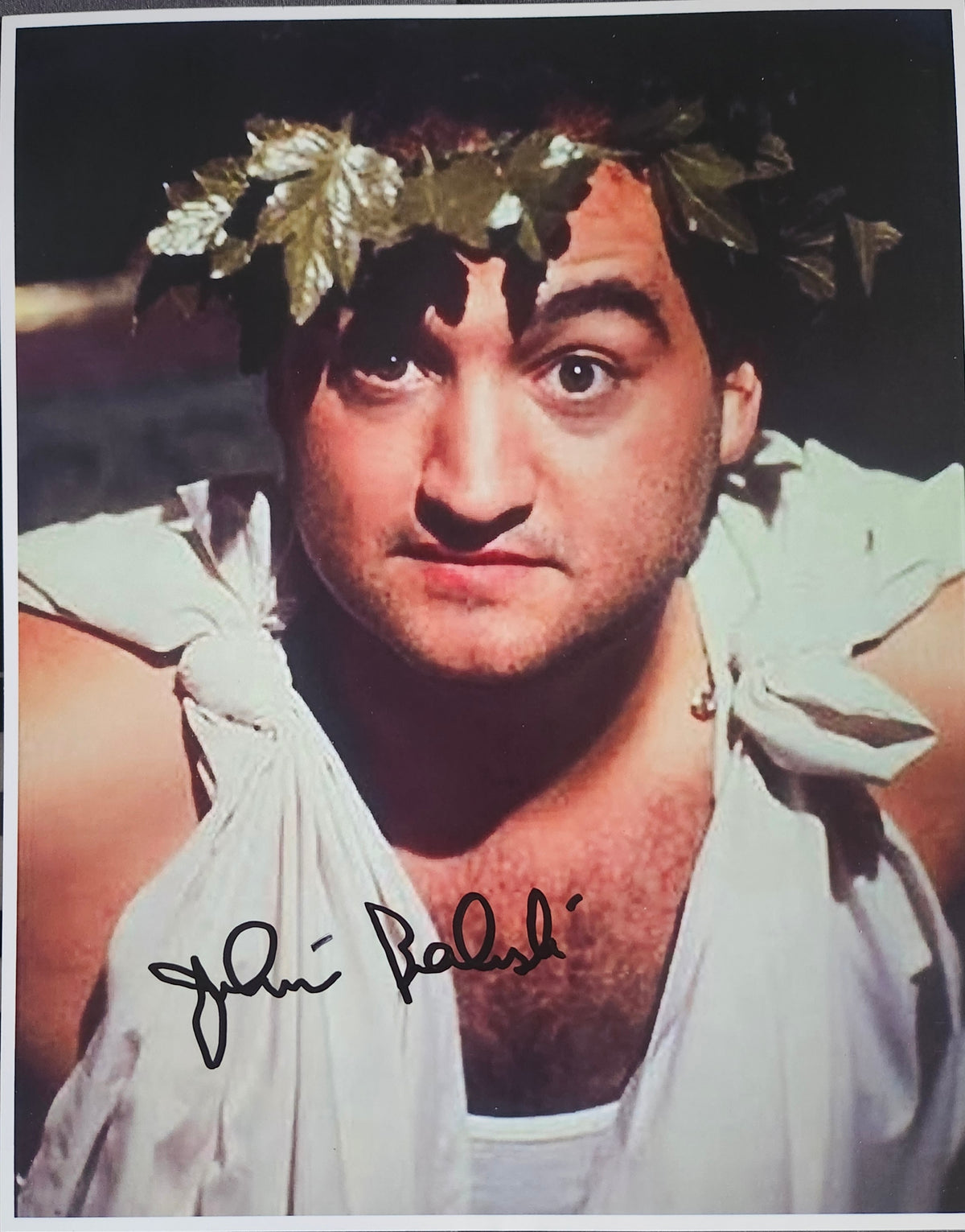 JOHN BELUSHI Signed Photo COA Hologram