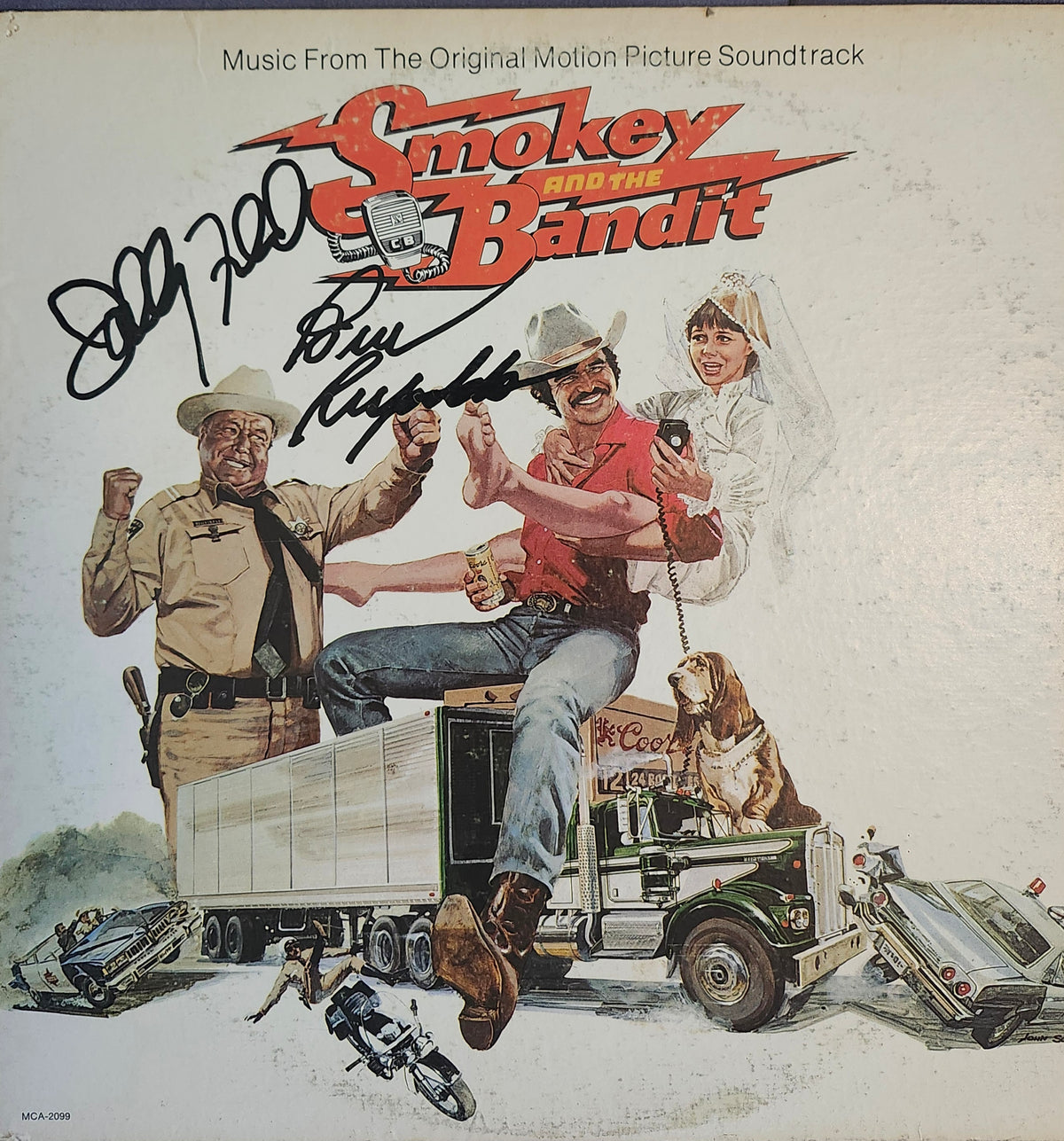 BURT REYNOLDS SALLY FIELD Signed Album COA Hologram