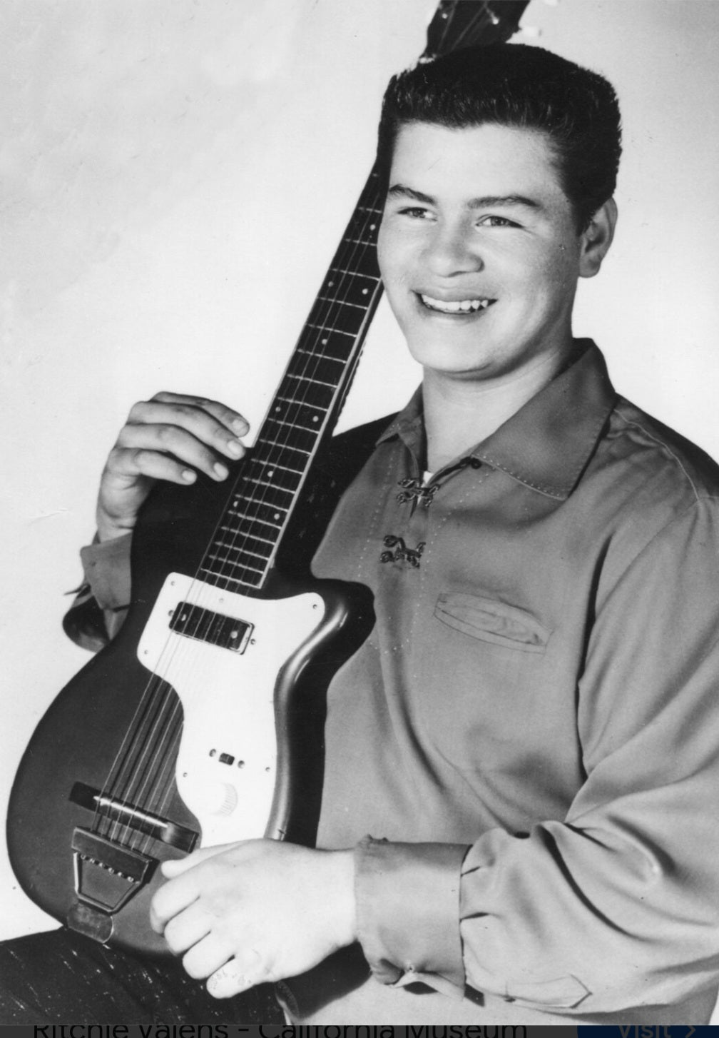 RITCHIE VALENS signed autographed paper COA Hologram