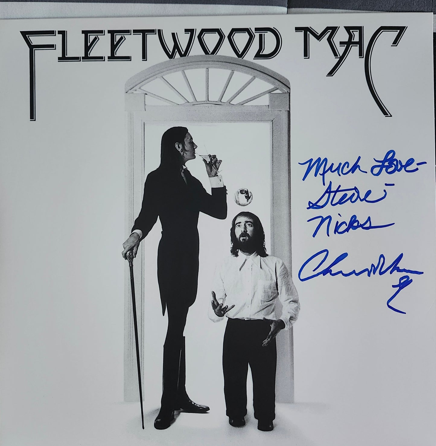 STEVIE NICKS CHRISTINE MCVIE Signed Autographed Album Self Titled Coa Hologram