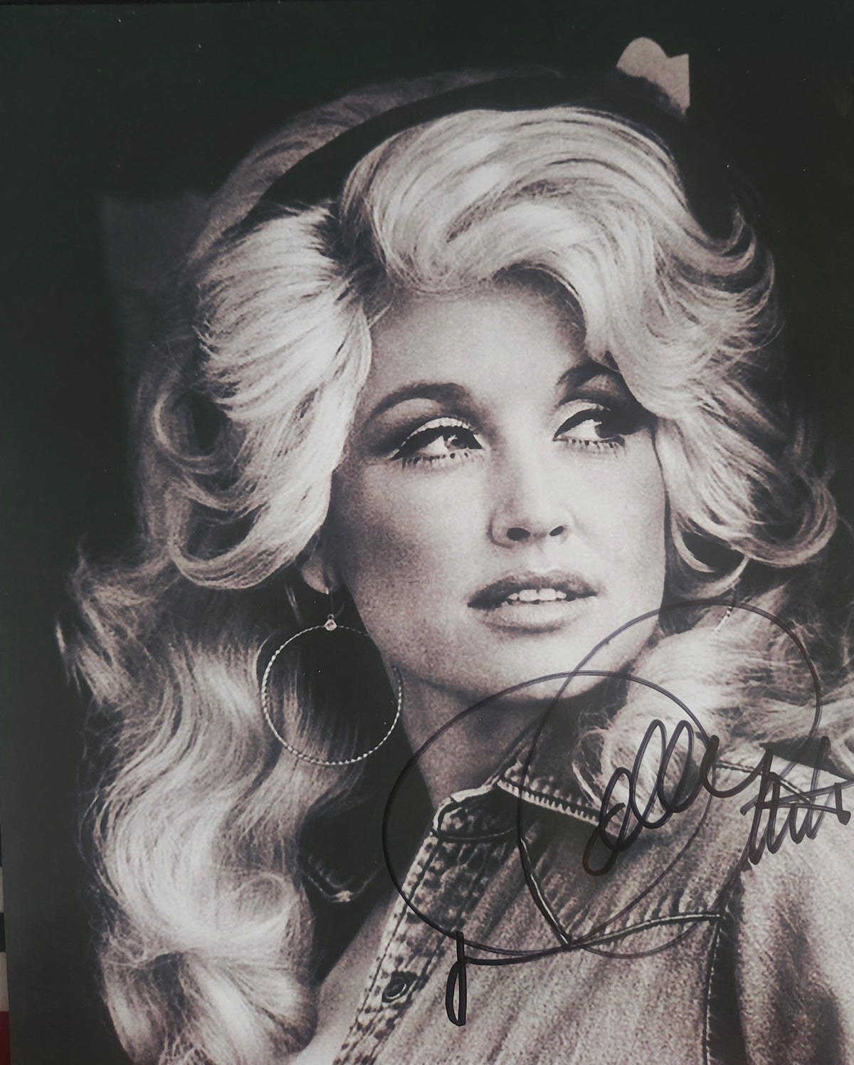 DOLLY PARTON signed autographed COA Hologram