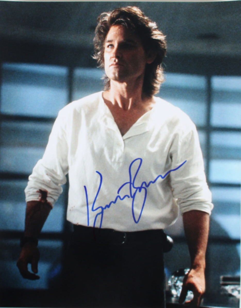 Kurt Russell Signed 8 x 10 Photo COA Hologram