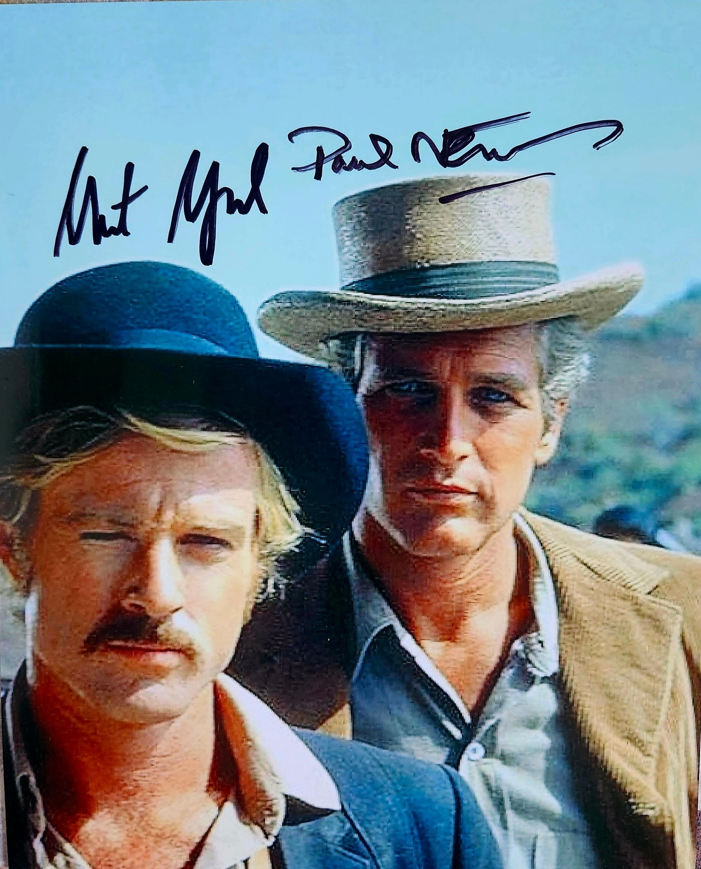 BUTCH CASSIDY AND THE SUNDANCE KID signed autographed photo COA Hologram