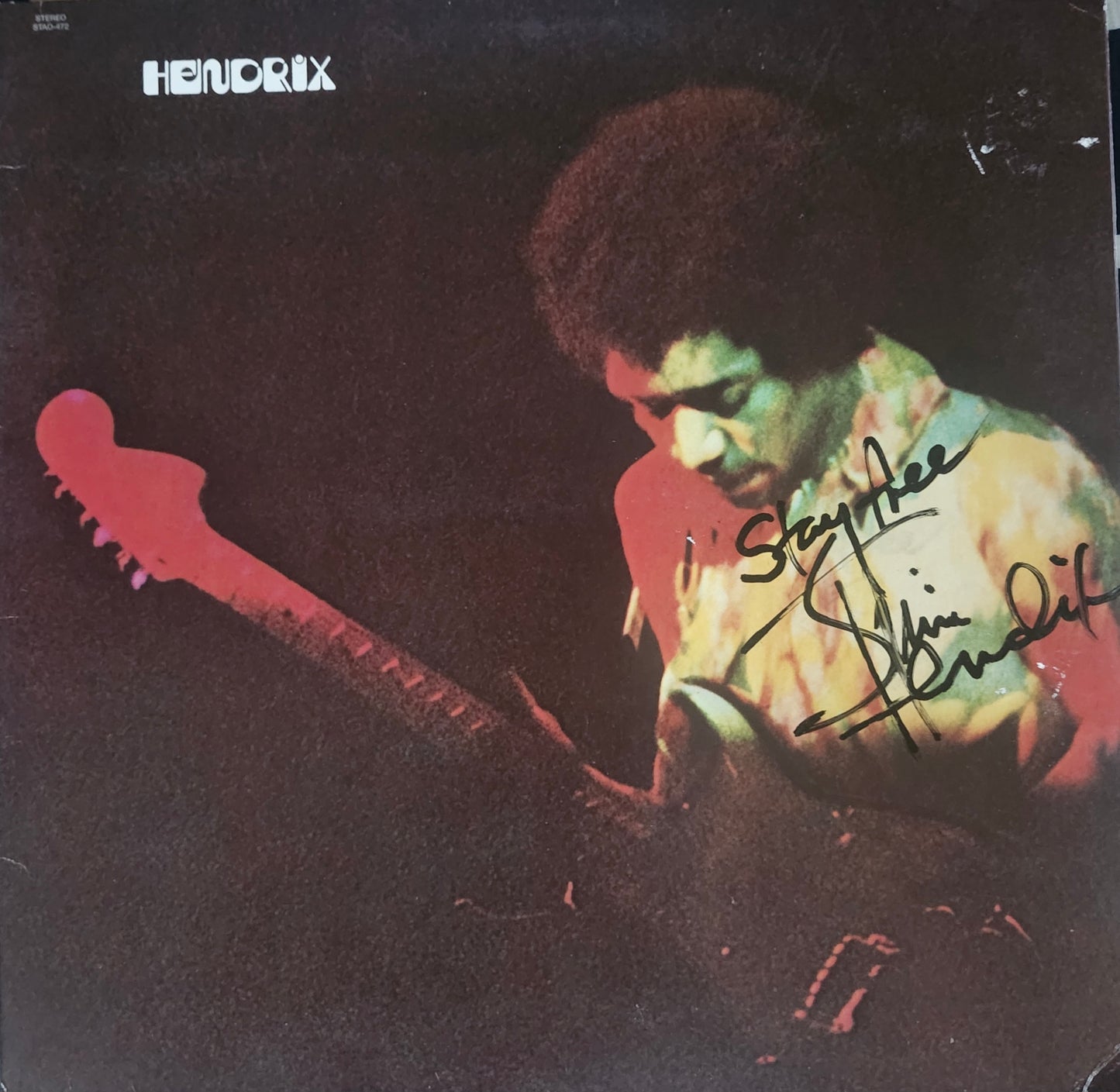 JIMI HENDRIX Signed Album Band of Gypsys COA Hologram