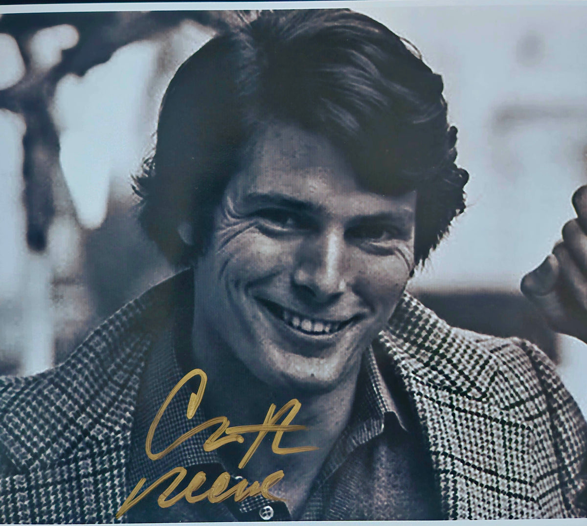 CHRISTOPHER REEVE signed autographed photo COA Hologram