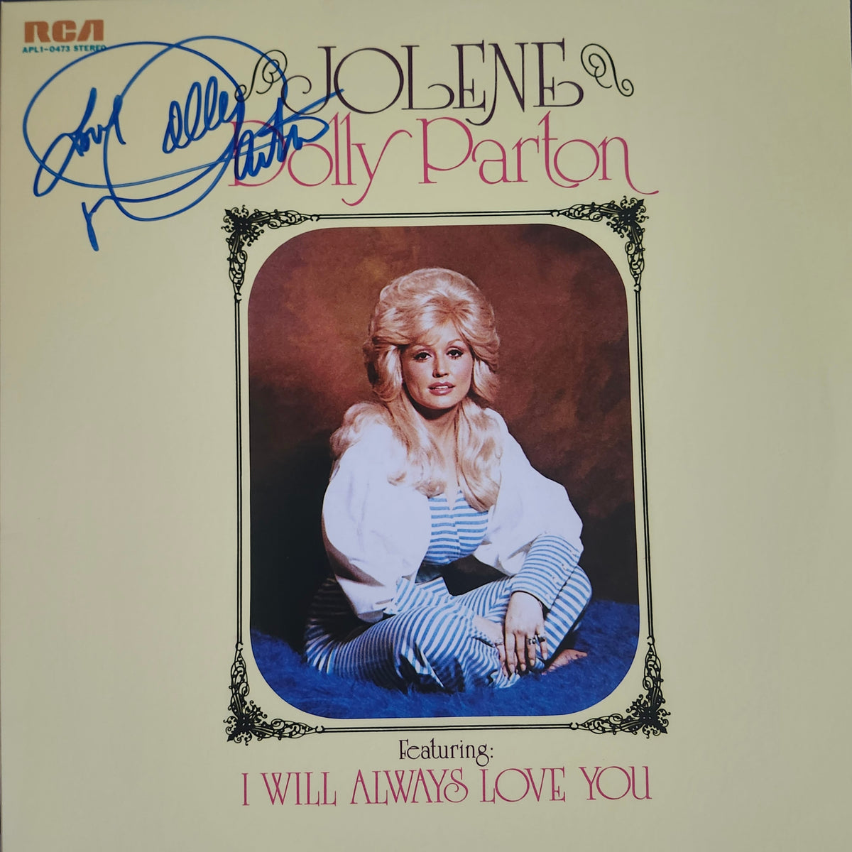 DOLLY PARTON Signed Album COA Hologram