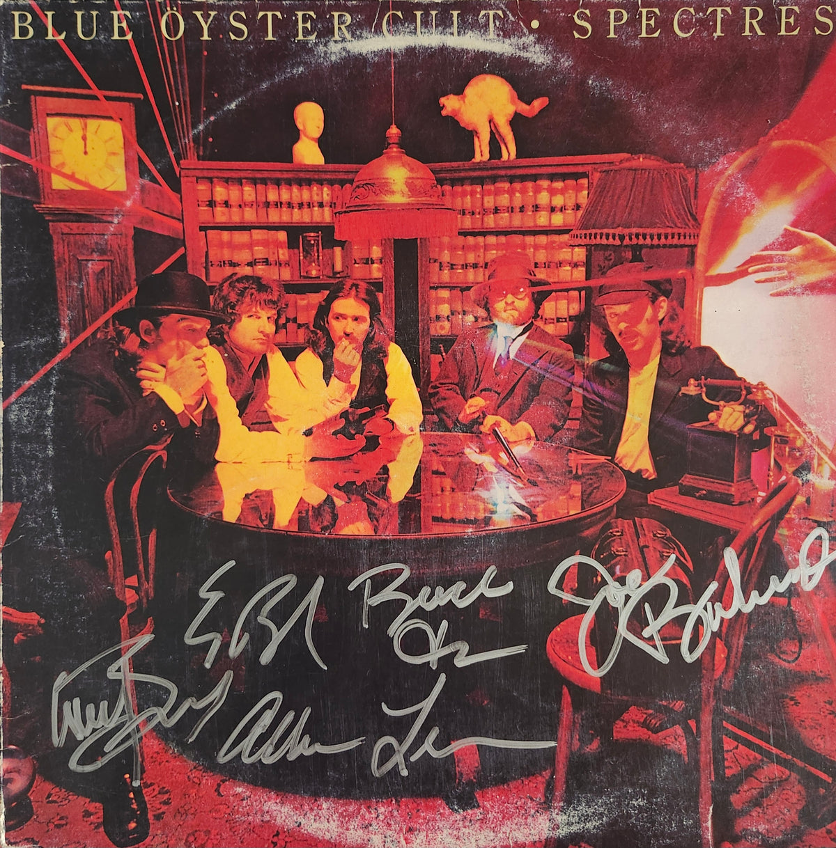 BLUE OYSTER CULT Signed Album COA Hologram