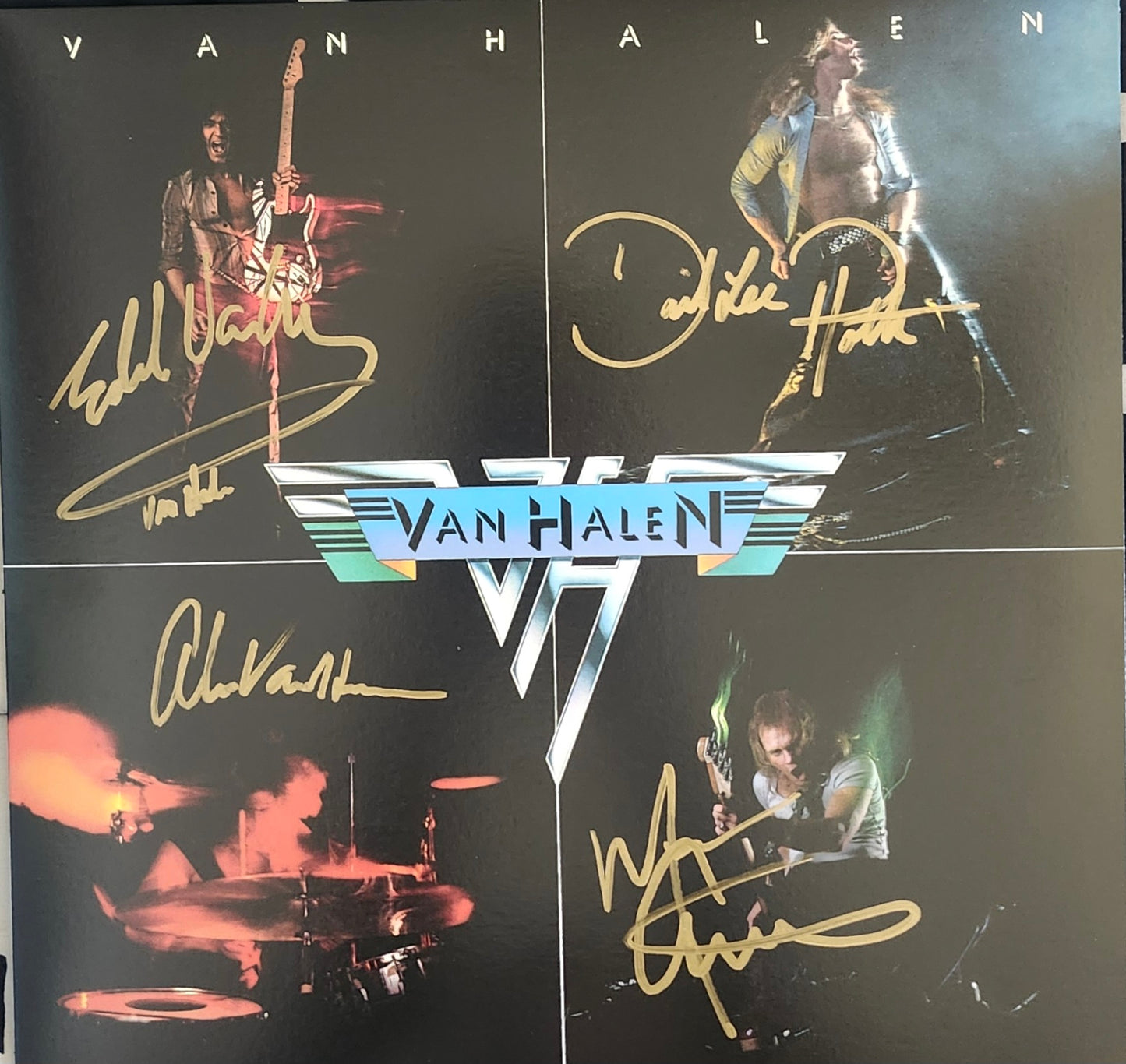 VAN HALEN signed autographed debut album COA Hologram