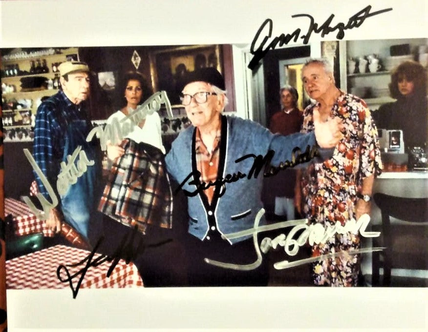 GRUMPIER OLD MEN signed autographed photo COA Hologram Beckett Autographs