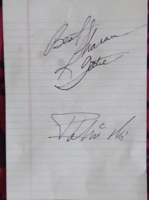 SHARON TATE / ROMAN POLANSKI signed autographed photo COA Hologram Beckett Autographs