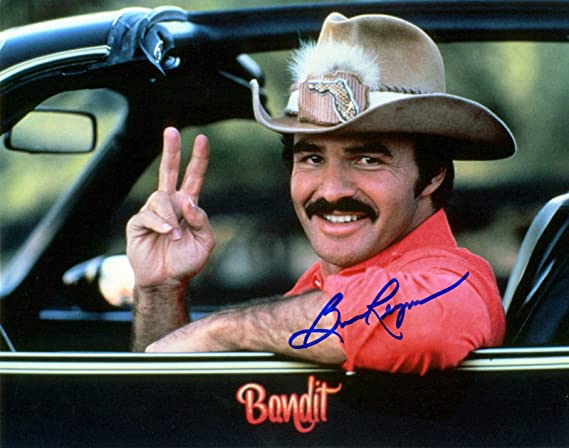 BURT REYNOLDS signed autographed photo Bandit car COA Hologram