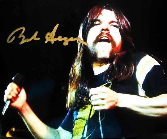 BOB SEGER signed autographed photo COA Hologram singing dancing