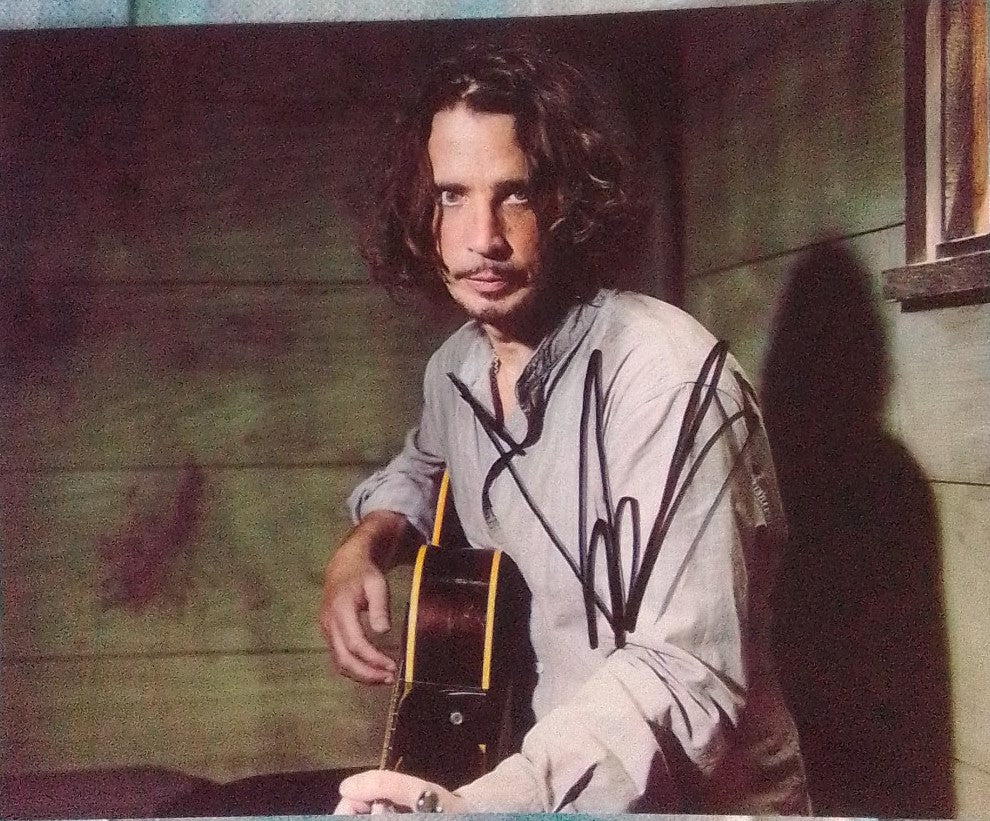 CHRIS CORNELL signed autographed photo COA Hologram Beckett Autographs