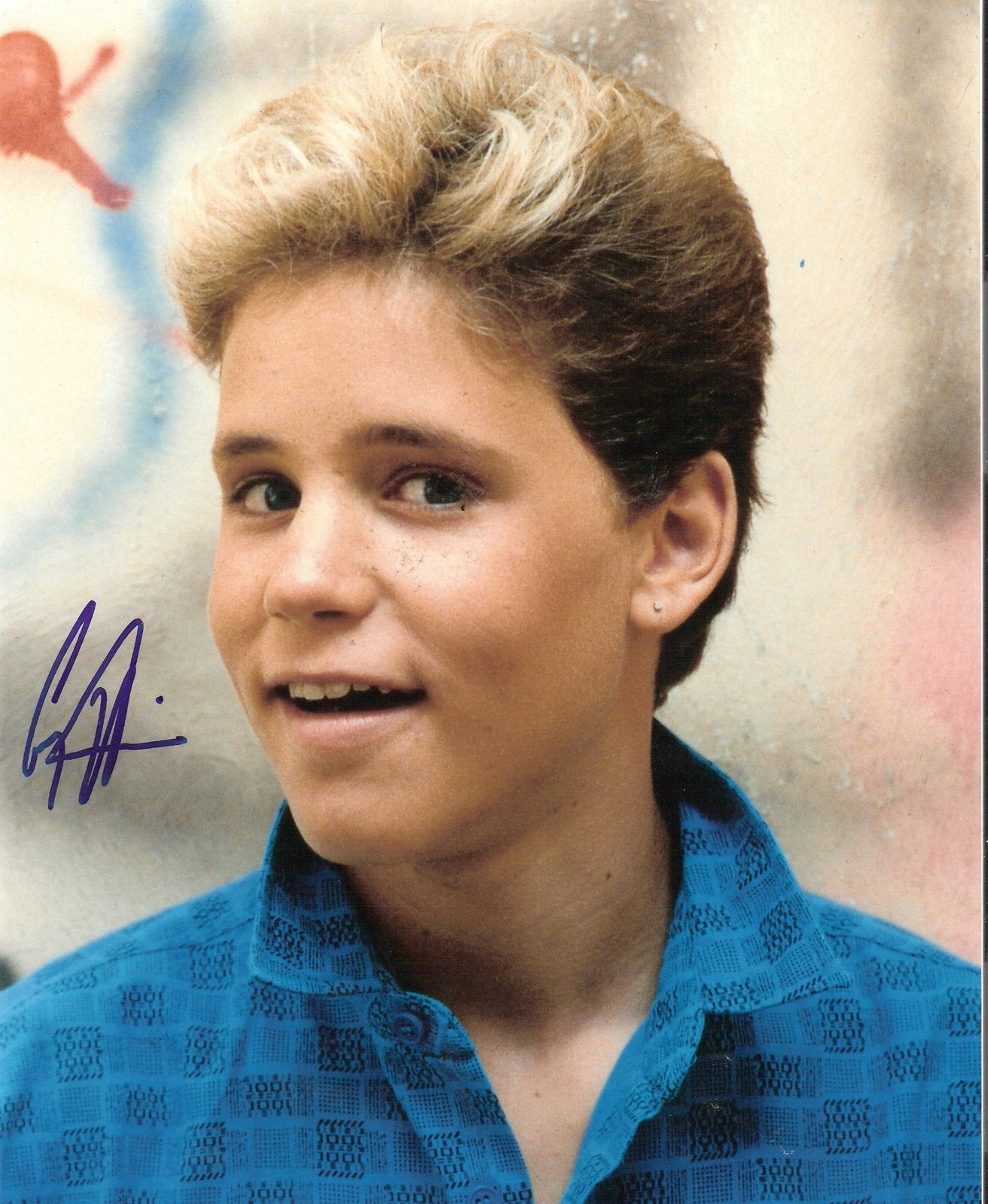 COREY HAIM signed autographed photo COA Hologram Beckett Autographs
