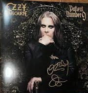 OZZY OSBOURNE signed autographed album COA Hologram patient number 9