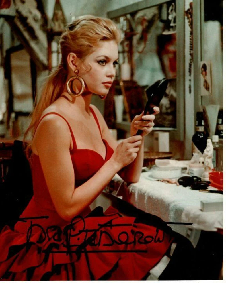 BRIGITTE BARDOT signed autographed photo COA hologram