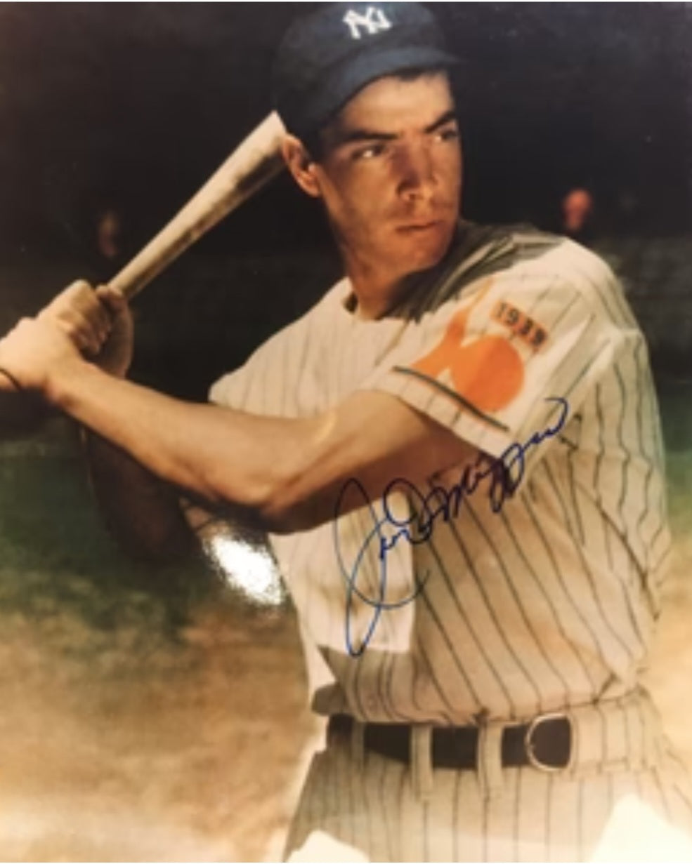 About Joe DiMaggio autographs