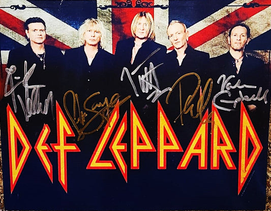 The Ultimate Guide to collecting Def Leppard signed photos and autographs