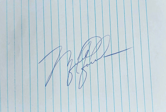 BOSTON MEMORABILA knows Michael Jordan's Signature